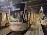 Aarhus lavgulvsledvogn 1113-1213 ved Trafik- og Servicecenter (2023)