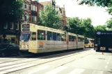 Amsterdam ekstralinje 20 med ledvogn 788 på Rozengracht (2000)