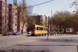 Amsterdam ekstralinje 6 med ledvogn 792 tæt på Haarlemmermeerstation (1989)