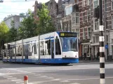 Amsterdam lavgulvsledvogn 2096 på Plantage Middenlaan (2009)