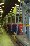 Amsterdam motorvogn 903 inde i Electrische Museumtramlijn (2011)