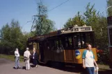 Amsterdam museumslinje 30 med motorvogn 507 ved Noorddammerlaan (1989)