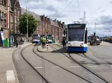 Amsterdam sporvognslinje 2 ved Centraal Station (2020)