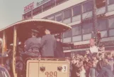 Arkivfoto: København åben bivogn 389 ved Husum (1972)