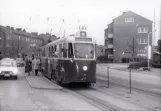 Arkivfoto: Malmø sporvognslinje 4 med motorvogn 74 på Linnégaten (1973)