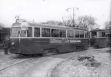 Arkivfoto: Malmø sporvognslinje 4 med motorvogn 74 ved Limhamn Sibbarp (1973)