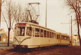 Arkivfoto: Oostende De Kusttram med motorvogn 9028 ved Knokke (1978)