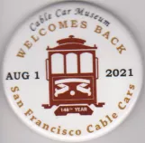 Badge: Cable Car Museum
 (2021)