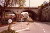 Basel ekstralinje 17 på Binninserstrasse (1980)