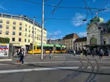 Basel sporvognslinje 11 ved Bahnhof SBB (2020)