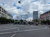 Basel sporvognslinje 2 ved Bahnhof SBB (2023)