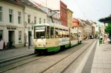 Brandenburg an der Havel ekstralinje 2 med ledvogn 184 ved Hauptstraße (2001)