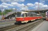 Bratislava sporvognslinje 12 med motorvogn 7757 ved Botanická záhrada (2008)