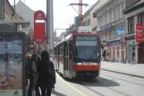 Bratislava sporvognslinje 13 med ledvogn 7119 på Poštová (2008)