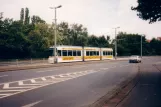 Braunschweig sporvognslinje 5 ved Museumstraße (1998)