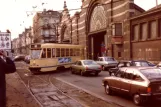 Bruxelles motorvogn 7000 på Avenue du Roi (1981)