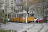 Budapest sporvognslinje 17 med ledvogn 1317 på Margit Körút (2006)