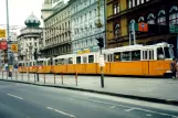 Budapest sporvognslinje 6  ved Blaha Lujza tér M (1994)