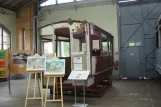 Chemnitz bivogn 237 inde i Straßenbahnmuseum (2015)