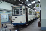 Chemnitz motorvogn 332 i Straßenbahnmuseum (2015)