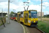 Częstochowa sporvognslinje 2 med motorvogn 615 ved Fieldorfa Nila (2008)