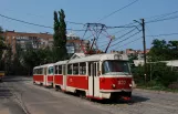 Donetsk motorvogn 932 ved Tramvaina Street (2012)