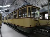 Dresden motorvogn 734 i Straßenbahnmuseum (2019)