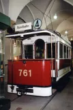 Dresden motorvogn 761 på Verkehrsmuseum (1996)