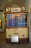 Dresden motorvogn 954 på Verkehrsmuseum (2011)