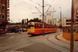 Duisburg sporvognslinje 904  nær Hauptbahnhof (1982)