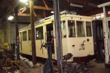 Erezée motorvogn ART. 123 inde i Tramway Touristique de l'Aisne (2014)