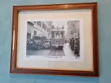 Firenze sporvognslinje 4 med motorvogn 1 i Hotel Martelli (2023)