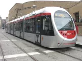 Firenze sporvognslinje T1 med lavgulvsledvogn 1012 ved Alamanni - Stazione (2010)