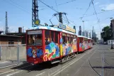 Frankfurt am Main Ebbelwei-Expreß med motorvogn 108 nær Heilbronner Straße (2010)