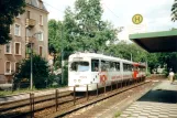 Frankfurt am Main sporvognslinje 14  ved Freiligrathstr. (1998)