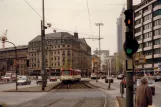 Frankfurt am Main sporvognslinje 16  tæt på Hauptbahnhof (1990)