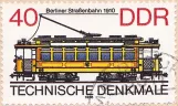 Frimærke: 40 Berliner Straßenbahn 1910 DDR
 (1986)