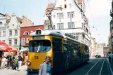 Grudziądz sporvognslinje T2 med ledvogn 72 på Rynek (2004)