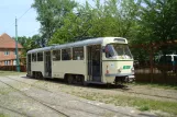 Hannover motorvogn 1008 foran Straßenbahn-Museum (2014)