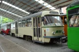 Hannover motorvogn 1008 inde i Straßenbahn-Museum (2010)