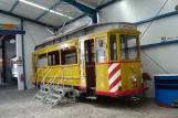 Hannover skolevogn 350 på Straßenbahn-Museum (2014)