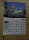 Kalender: San Francisco F-Market & Wharves med motorvogn 1056 tæt på Don Chee Way & Steuart (2023)