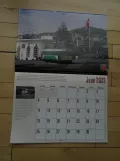 Kalender: San Francisco F-Market & Wharves med motorvogn 162 på 17th & Castro (2023)