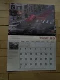 Kalender: San Francisco kabelbane Powell-Hyde med kabelsporvogn 13 ved California & Powell (2023)