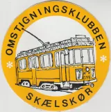 Klistermærke: Skælskør motorvogn 598  (2007)