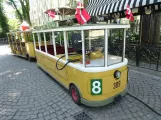 København Tivoli med modelmotorvogn 309 ved Linie 8 (2022)