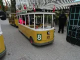 København Tivoli med modelmotorvogn 309 ved Linie 8 (2024)