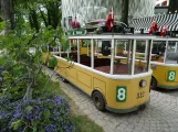 København Tivoli med modelmotorvogn 312 ved Linie 8 (2019)