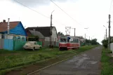 Kramatorsk sporvognslinje 3 med motorvogn 0059 ved Oleksy Tykhoho Street (2012)