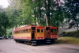 Laxey, Isle of Man Snaefell Mountain Railway med motorvogn 2 ved Laxey (2006)